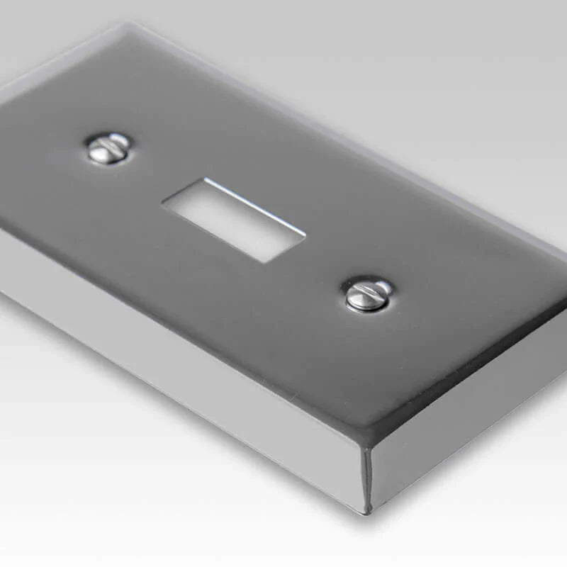 Placa de pared en blanco Century Polished Chrome Steel - 2