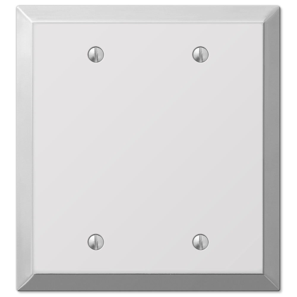 Placa de pared en blanco Century Polished Chrome Steel - 2