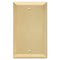 Placa de pared en blanco Century Satin Brass Steel - 1