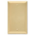 Placa de pared en blanco Century Satin Brass Steel - 1
