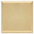 Placa de pared en blanco Century Satin Brass Steel - 2
