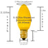 Ceramic Multi-Color Light Bulbs