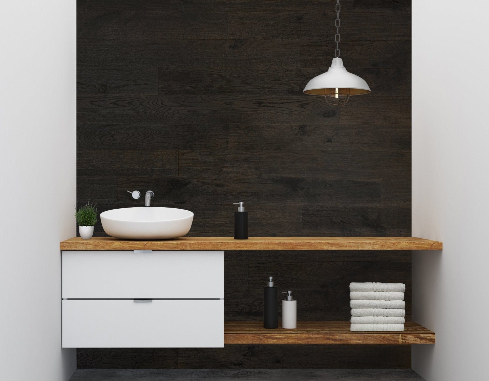 Classic Originals Real Wood Easy Install 6" Sample - Charcoal