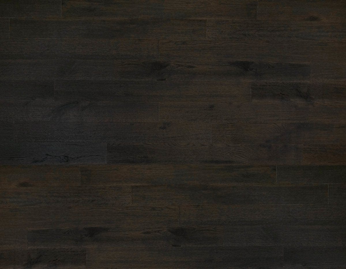 Classic Originals 1/4 in. x 5.1 in. Real Wood Easy Install Wall Panels - Charcoal (20 Sq. Ft.)
