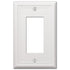 Placa de pared de acero blanco Chelsea - 1 balancín