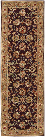 Cherryfield Burgundy 1024 Wool Area Rug