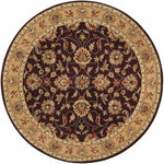 Cherryfield Burgundy 1024 Wool Area Rug