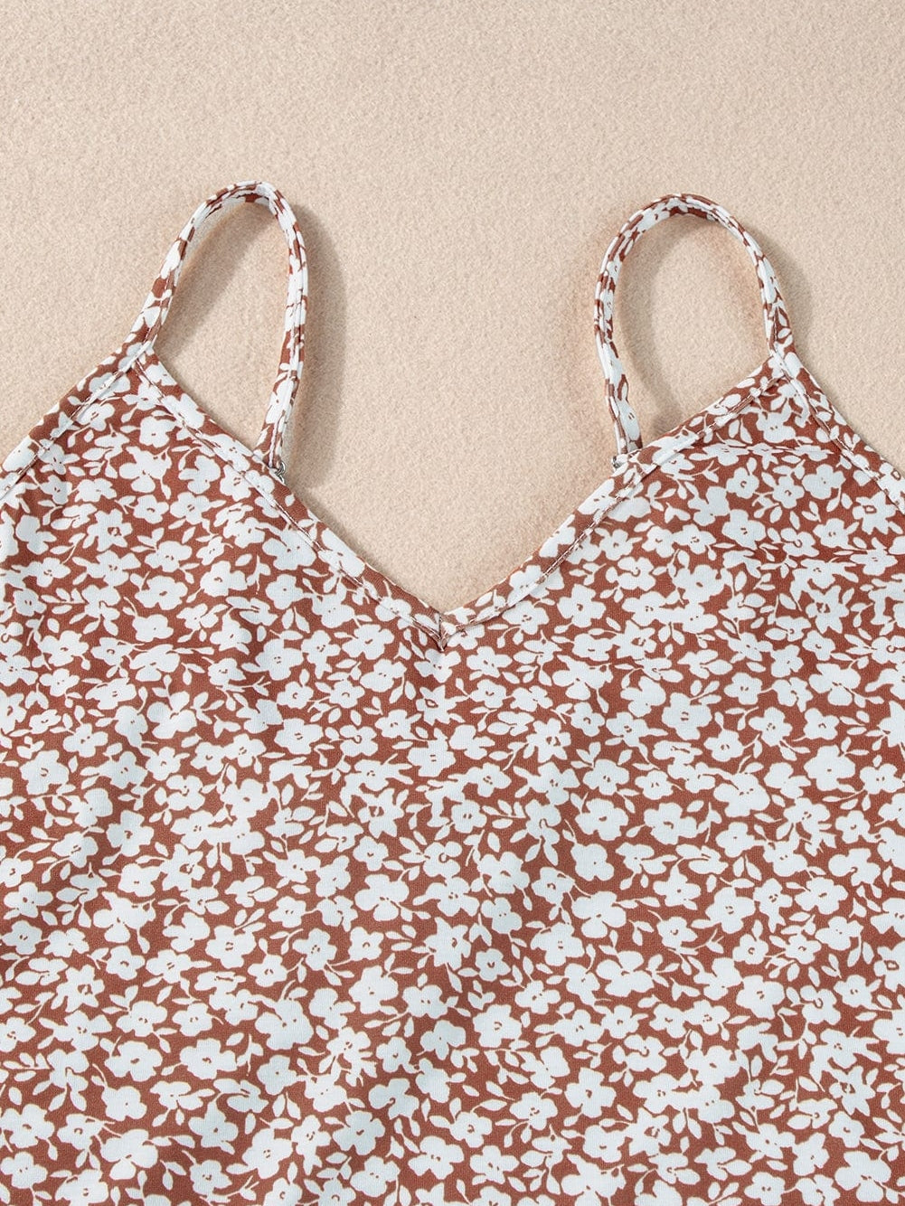 Stretchy Floral Bodysuit