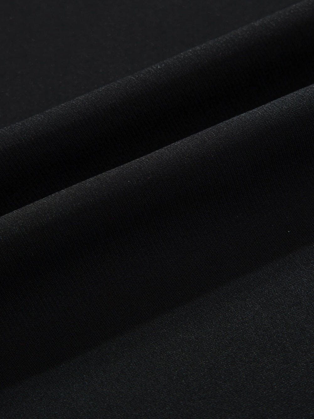 Black Mesh Sleeve Top