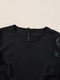 Half Sleeve Mesh Top