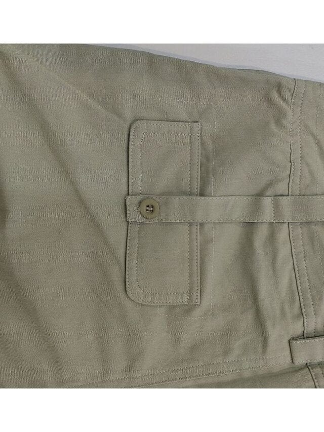 Relaxed Fit Black Cargo Pants