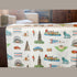 Manta de felpa de Chicago de 60 x 80 pulgadas
