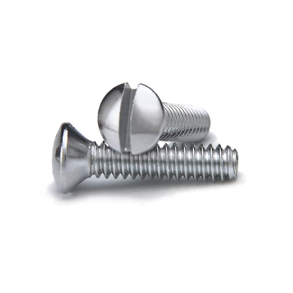 Tornillos para placa de pared cromados de 3/4 de pulgada (paquete de 10)