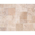 Classic Beige Travertine Tiles Antique Pattern Brushed and Chiseled - Livfloors Collection