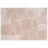 Classic Beige Light Travertine Tiles Antique Pattern Tumbled - Livfloors Collection