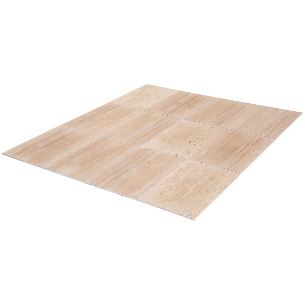 Classic Light Vein-cut Travertine Floor and Wall Tile 12