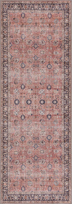 Alfombra lavable roja Ganyangan