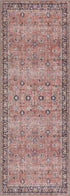 Alfombra lavable roja Ganyangan