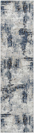 Alfombra abstracta azul Campsall - Promoción