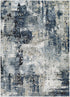 Alfombra abstracta azul Campsall - Promoción