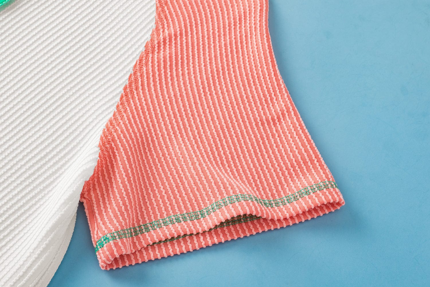 Contrast Color Henley
