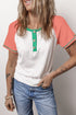 Contrast Color Henley