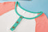 Contrast Color Henley