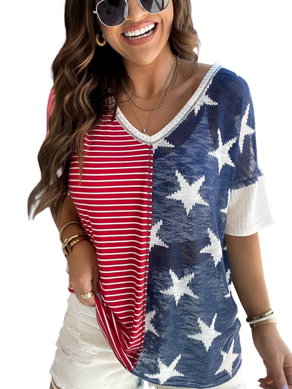 Stars and Stripes Summer Tee