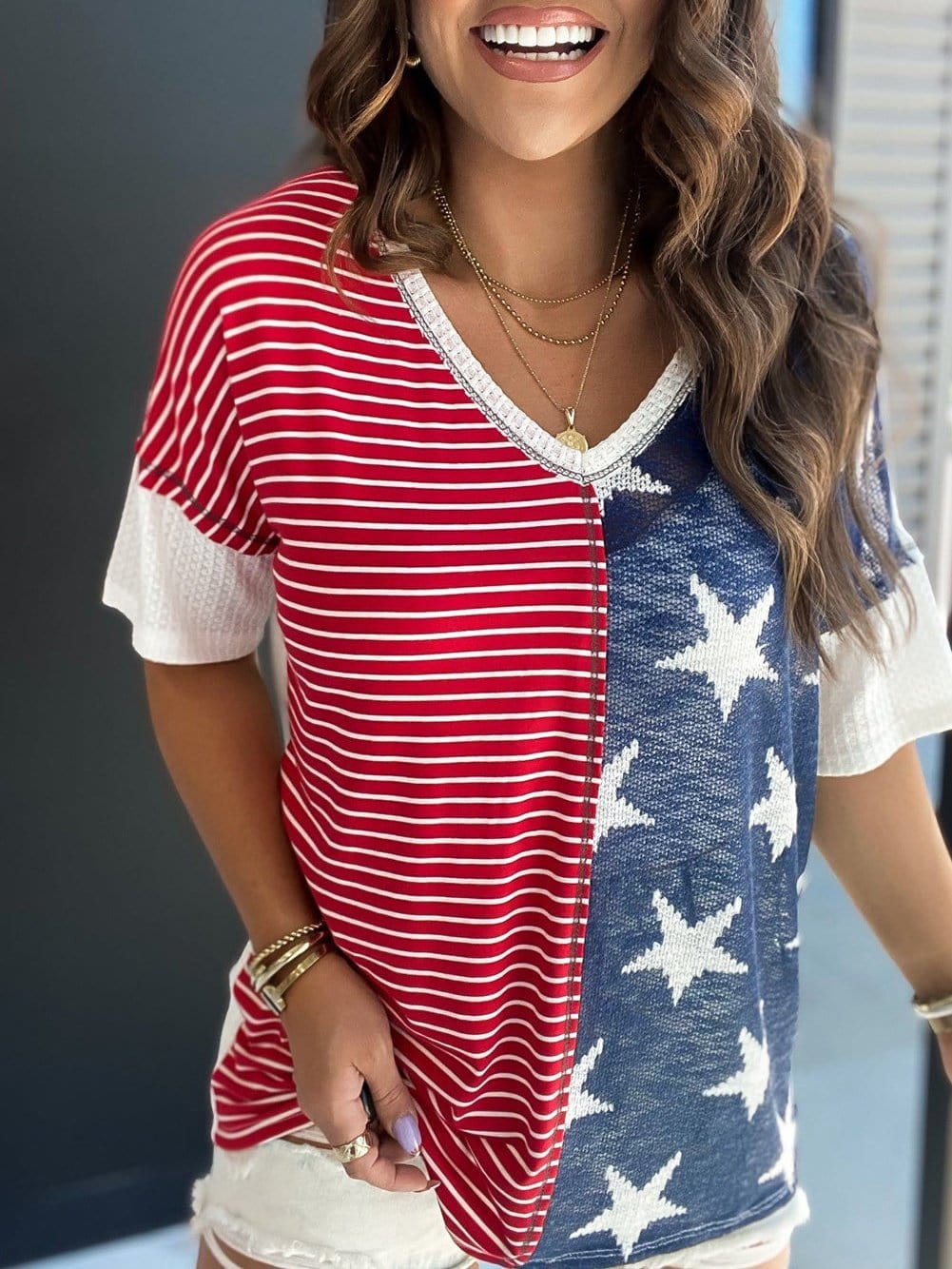Stars and Stripes Summer Tee