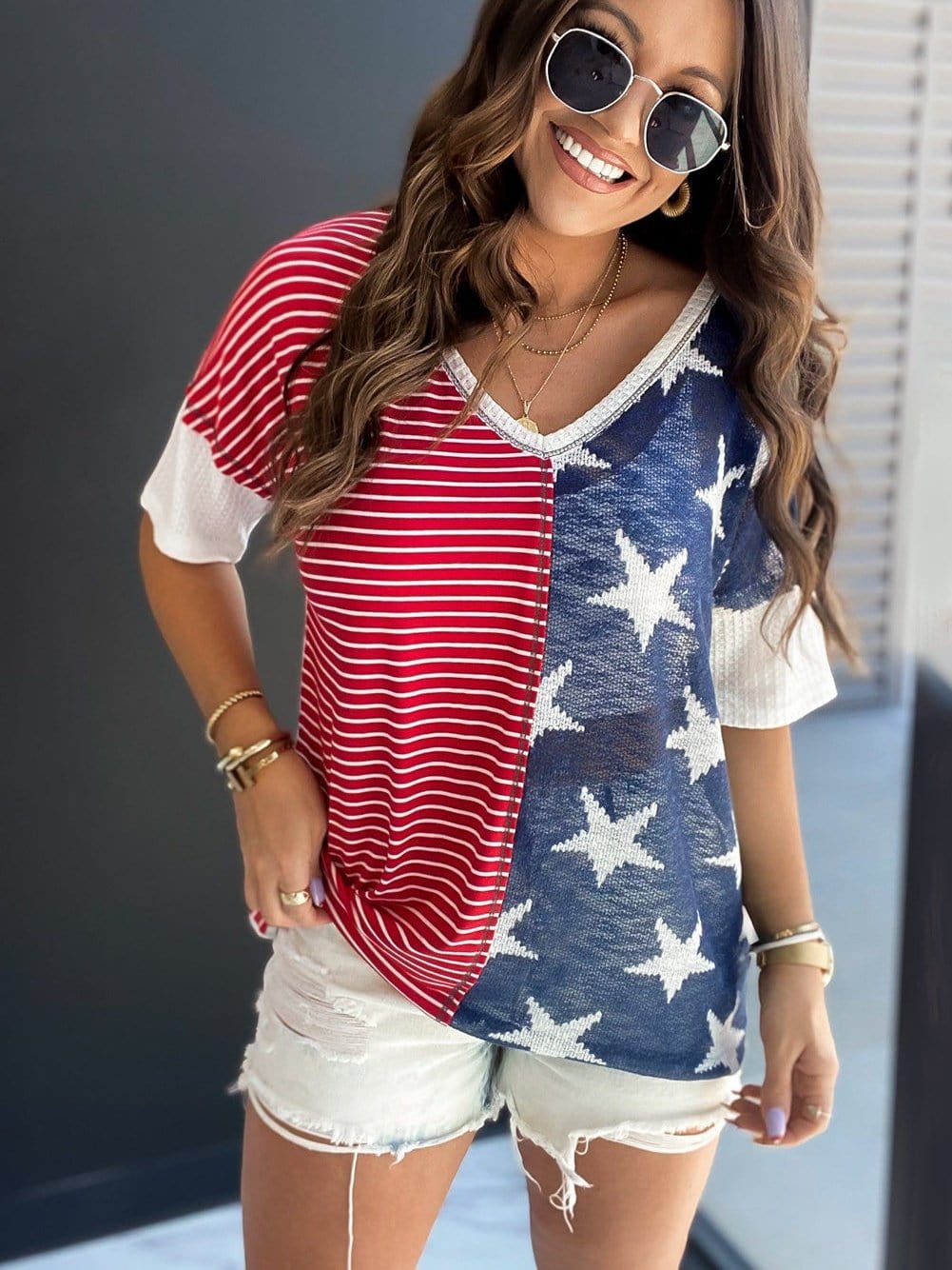 Stars and Stripes Summer Tee
