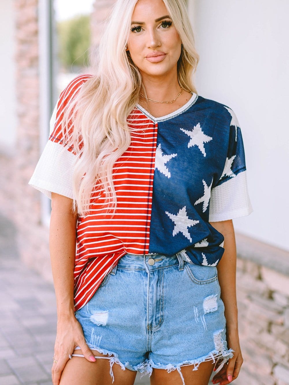 Stars and Stripes Summer Tee