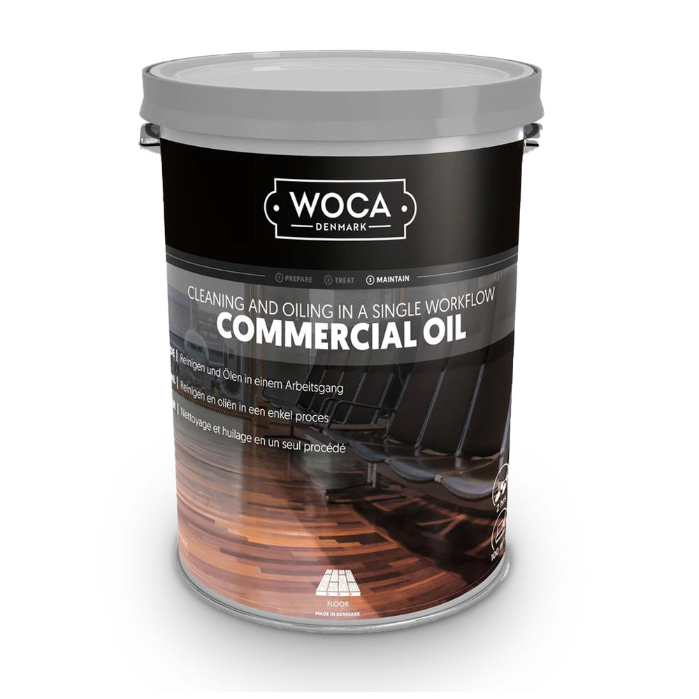 Aceite de limpieza comercial
