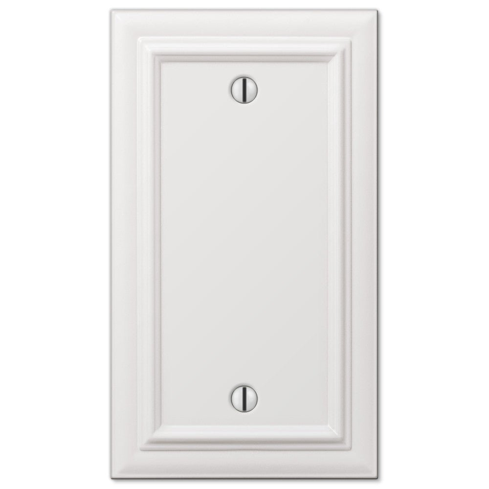 Fundido blanco continental - 1 placa de pared en blanco