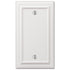 Fundido blanco continental - 1 placa de pared en blanco