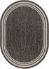 Alfombra de exterior Antrasit con bordes Coonamble