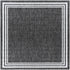 Alfombra de exterior Antrasit con bordes Coonamble