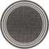 Alfombra de exterior Antrasit con bordes Coonamble