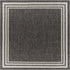Alfombra de exterior Antrasit con bordes Coonamble