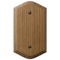 Placa de pared vacía de madera de roble medio estilo campestre