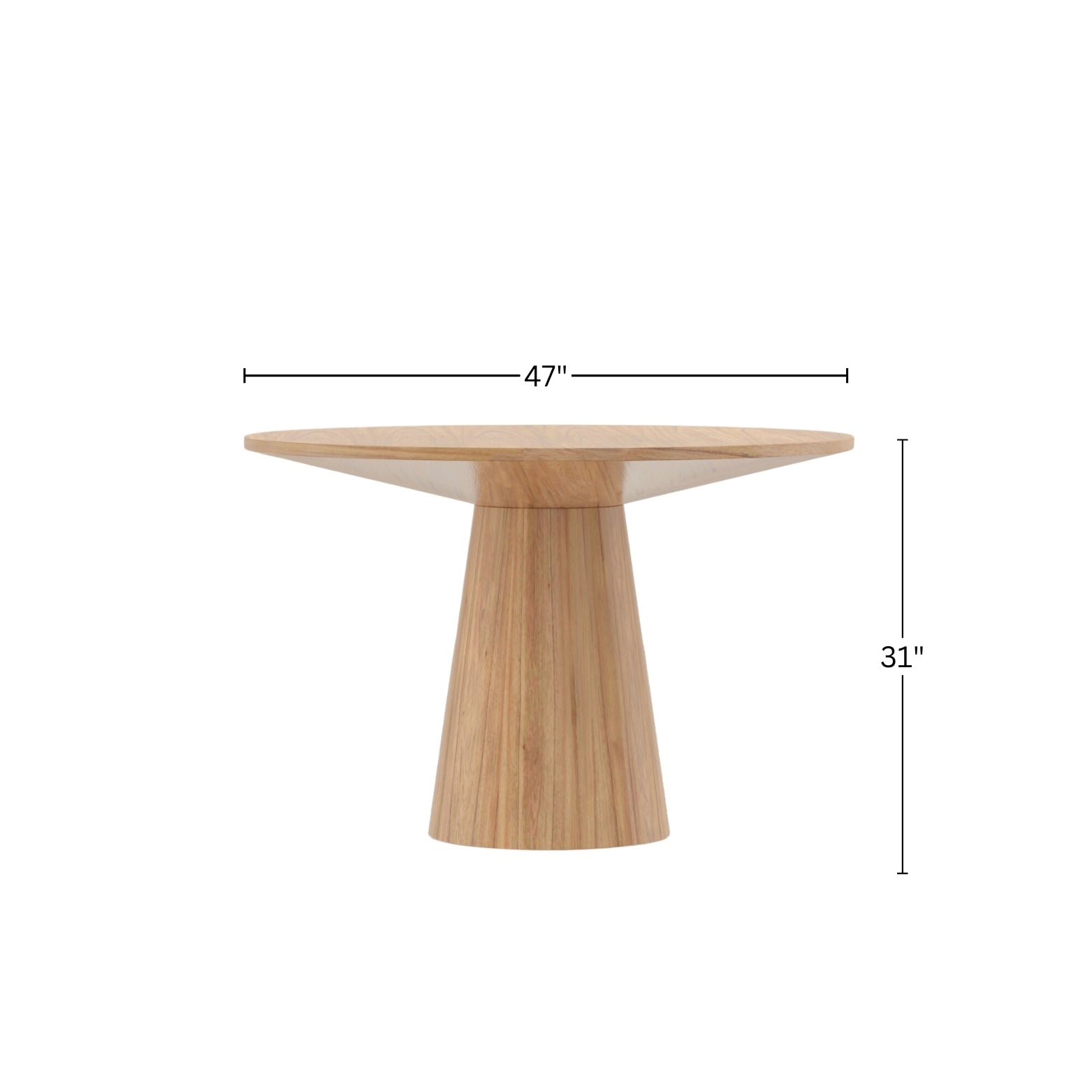 Mesa de comedor redonda Cove