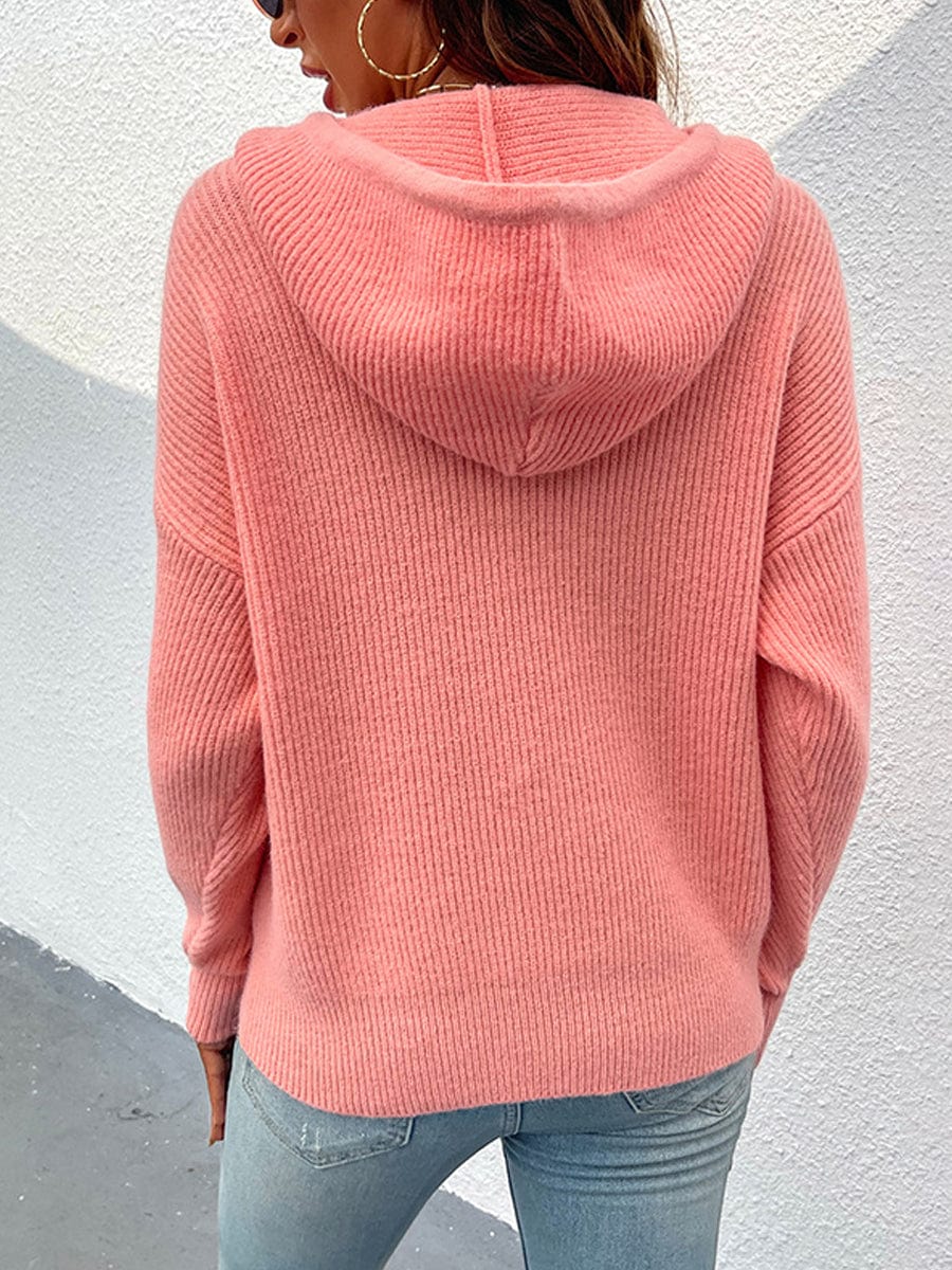 Button Detail Knit Sweater