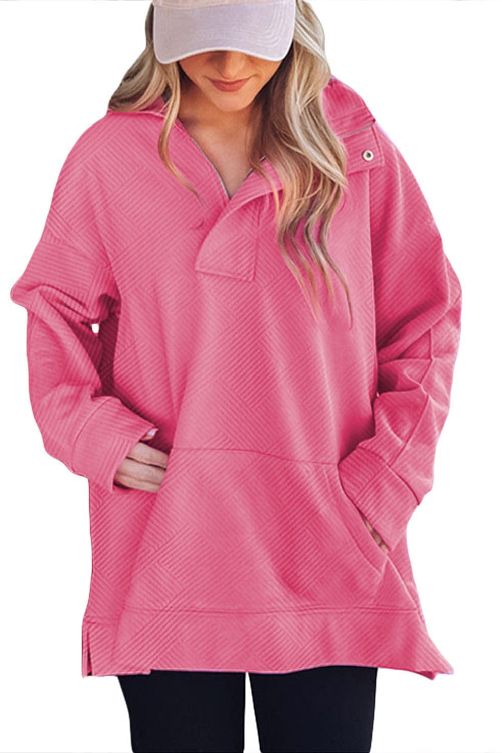 Button Detail Knit Sweater