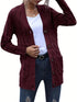 Versatile Cable Knit Cardigan