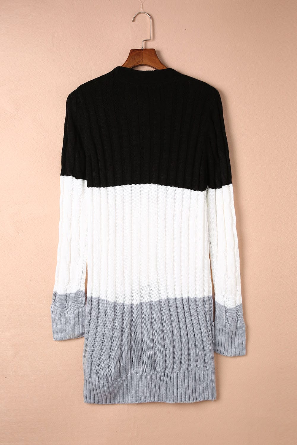 Versatile Cable Knit Cardigan