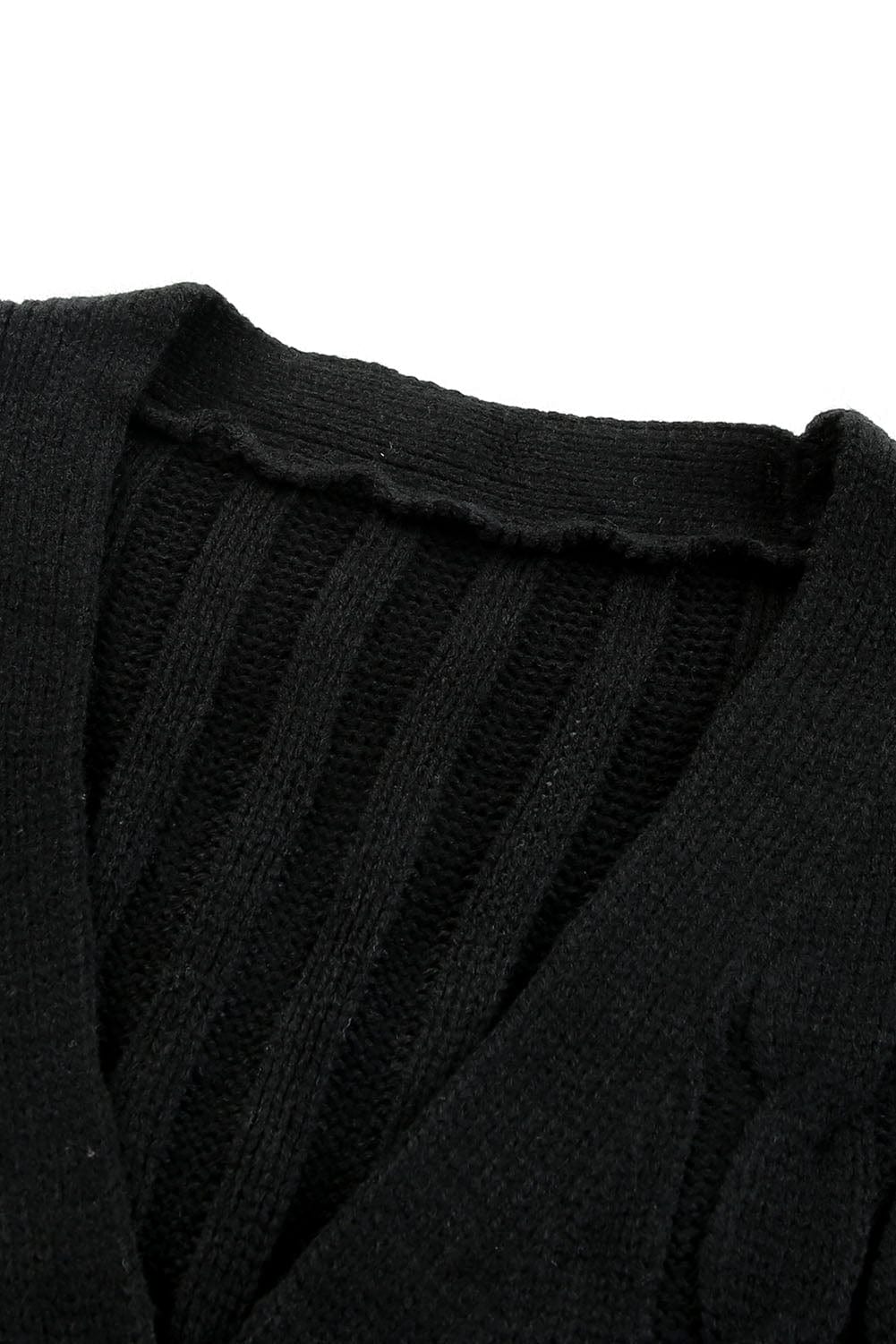 Versatile Cable Knit Cardigan
