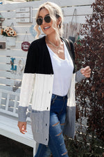 Versatile Cable Knit Cardigan
