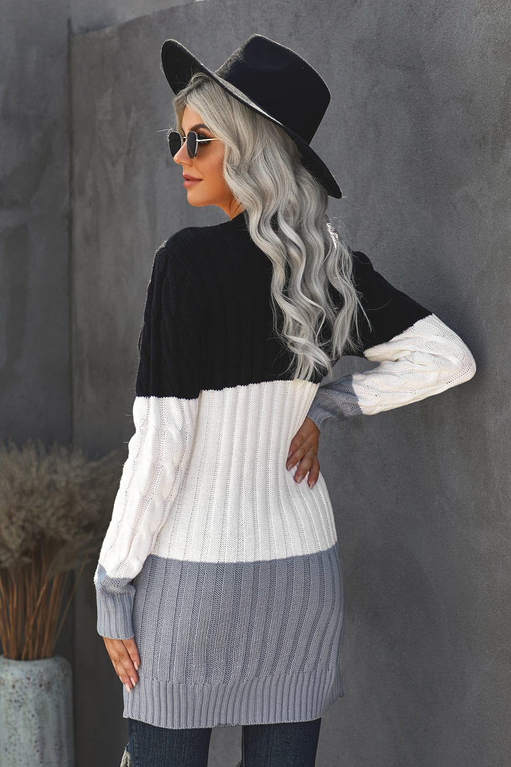 Versatile Cable Knit Cardigan