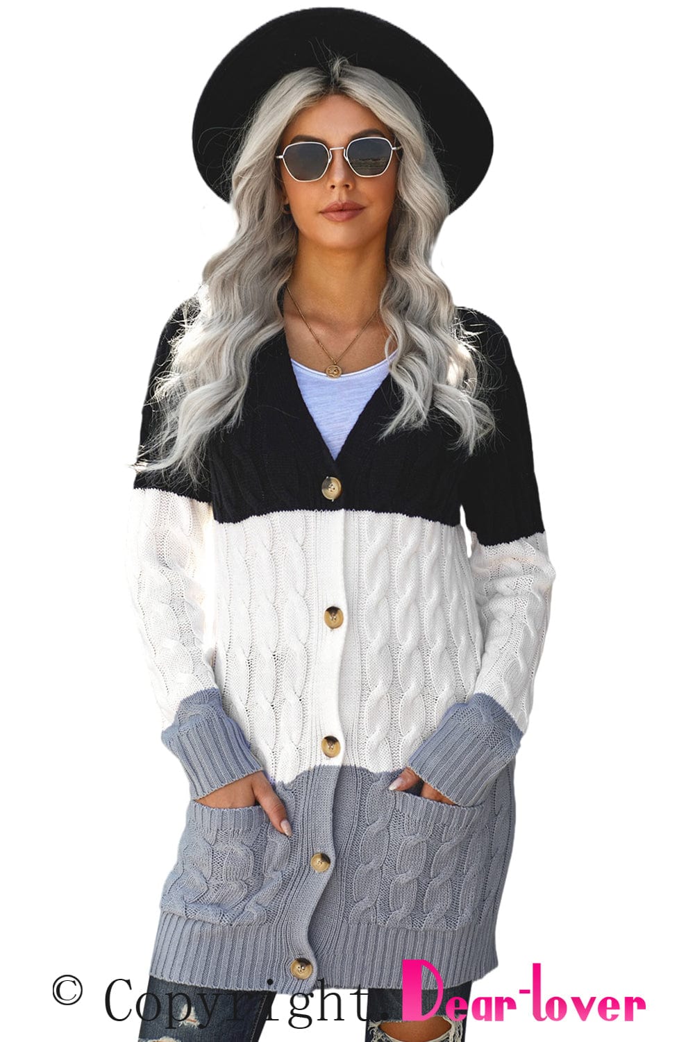 Versatile Cable Knit Cardigan