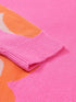 Knitwear with Floral Motif