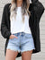 Hollow Out Knit Cardigan